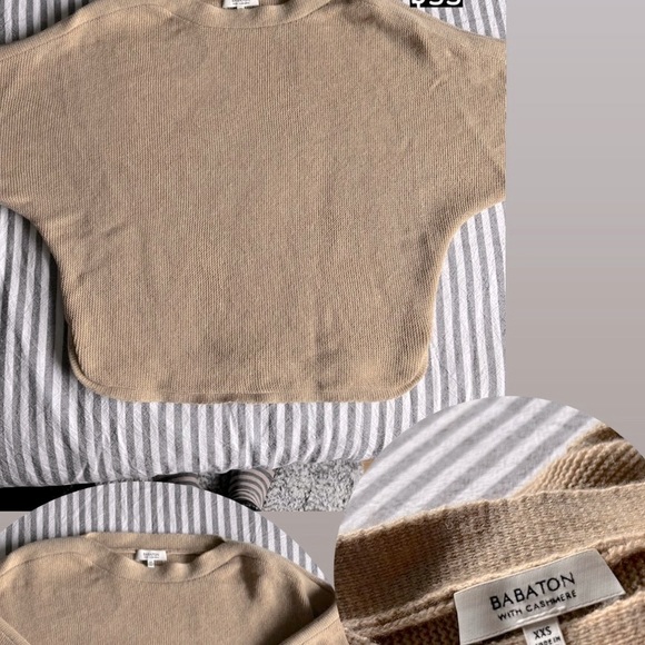 Babaton cashmere blend boat neck sweater - - Picture 4 of 6